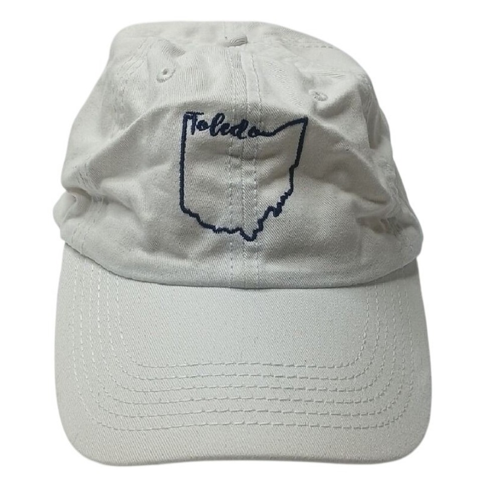 Unbranded Baseball Cap Mens OSFA Off-White Toledo‎ Zoo Ohio Embroidered Dad Hat
